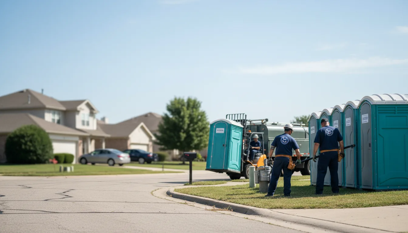 Porta Potty Rental in Valley View, PA near me